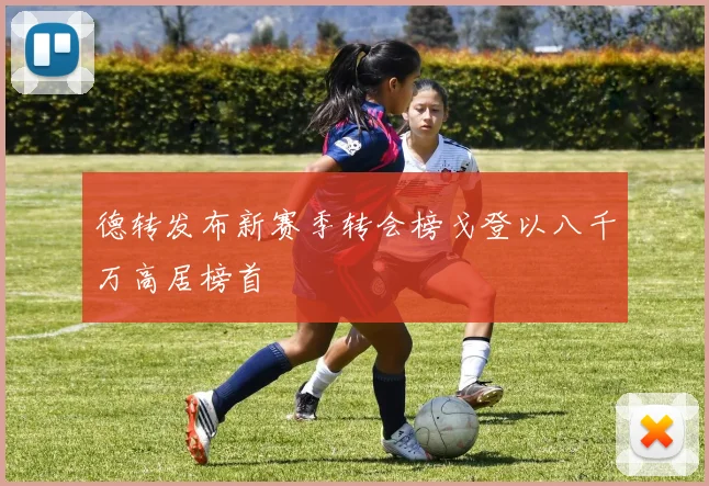 德转发布新赛季转会榜戈登以八千万高居榜首